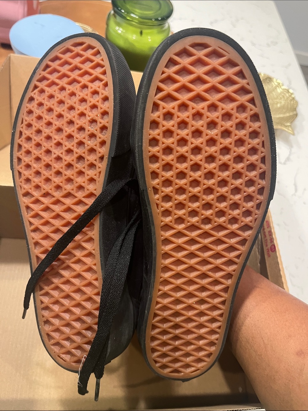 Vans All Black Low-Top Classic Skate Sneakers - Picture 4 of 5